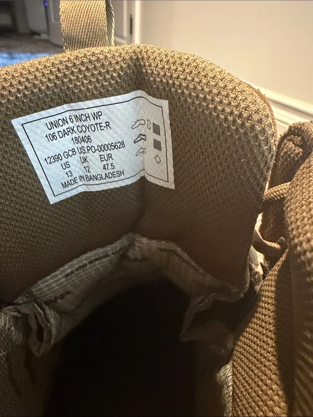 5.11 Tactical Brown Suede Lace-Up Tactical Boots